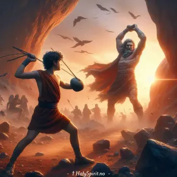 David møtte Goliath ansikt til ansikt