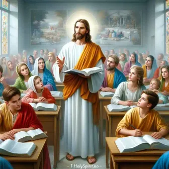 jesus-underviser-kristne-elever