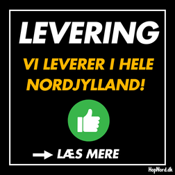 Vi leverer i hele Nordjylland hos HopNord.dk