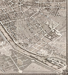 Plan Turgot Invalides Gros Caillou
