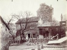Cabaret du Lapin Agile rue des Saules Atget