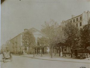 Theatre de Montmartre fondé en 1815 par Seveste Place Dancourt Atget