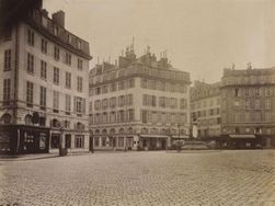 Cafe Voltaire place de l'odeon Atget