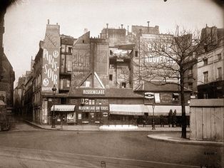place saint andre des arts Atget