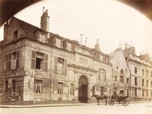 Hôpital de la Pitié 1 rue Lacépède Atget