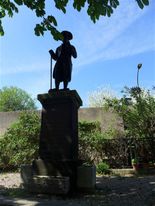Cemetery Charonne statue Magloire Francois Eloy Begue