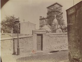 Montmartre rue Cortot Atget