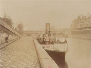 Pont-Neuf quai des Grands Augustins Atget