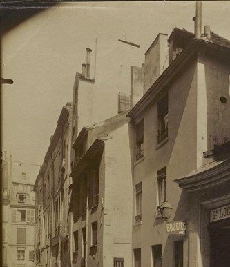 34, rue du Renard
Atget – 1908
(Musée Carnavalet)