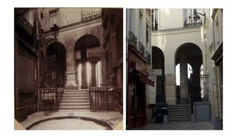 Rue de l’Hirondelle
Atget
(Musée Carnavalet)

