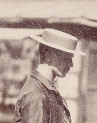 Fish hawker
Place saint-Médard
Atget - 1899
(Musée Carnavalet)
