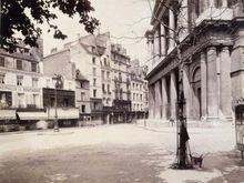 Rue du Jour et église Saint-Eustache Atget