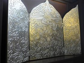 Eglise Saint-Eustache - La Vie du christ Keith Haring