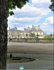 Méridien Paris Jardin du Luxembourg médaillon Aragoar