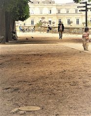 Méridien Paris Jardin Luxembourg médaillon Arago