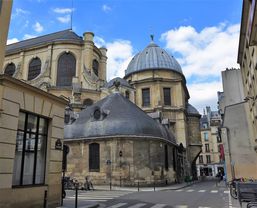 backside Church Saint Sulpice
