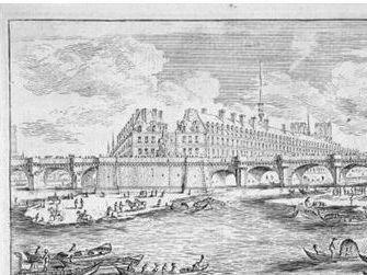 Israel Sylvestre Pont Neuf Isle du Palais tour de Nesle