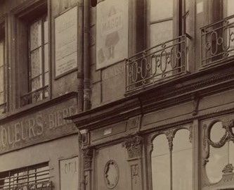 Boutique Louis XVI 3, quai de BourbonAtget - vers 1900(BnF)
