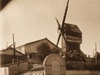 Radet mill Bal du Moulin de la Galette rue Lepic Atget