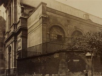 church Notre Dame des Blancs Manteaux Atget