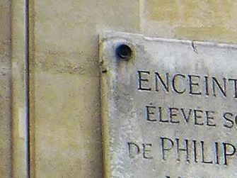 172 Rue Saint Jacques fortified gate wall Philip Augustus