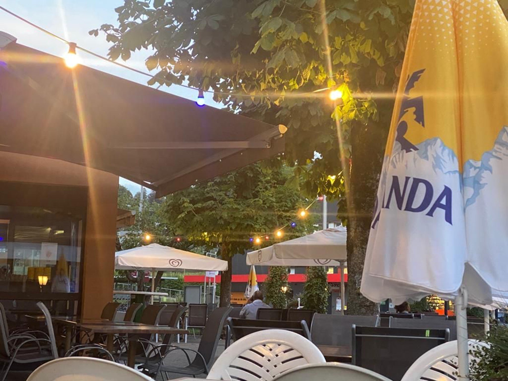 Terrasse du restaurant