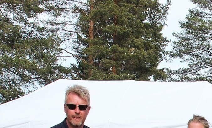 Qurt med sin avlsklasse på NBSKs pinsetreff 2018