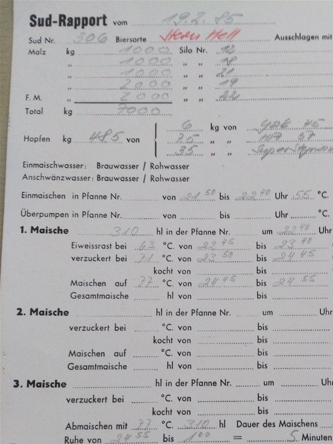 Sudrapport von 1985