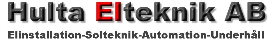 Hulta Elteknik AB logotyp