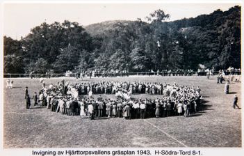 02-H-Södra Invigning Hjärttorpsvallen 1943