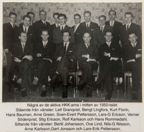 02-HKK Aktiva medlemmar mitten 1950-talet
