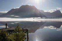 Antatt Åndalsnes i lett morgentåke John