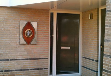 Wand sculptuur   
