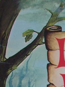 Walt Disney`Robin Hood som samlehæfte med billeder fra filmen.