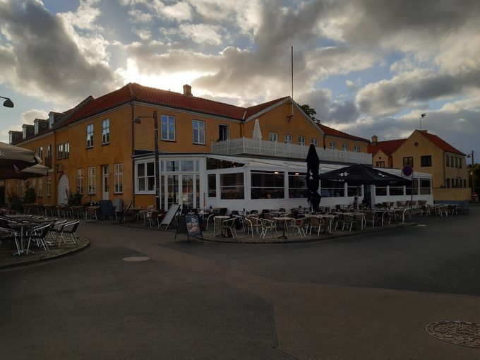 Det flotte Dragør Strandhotel 6 Juli 2020.