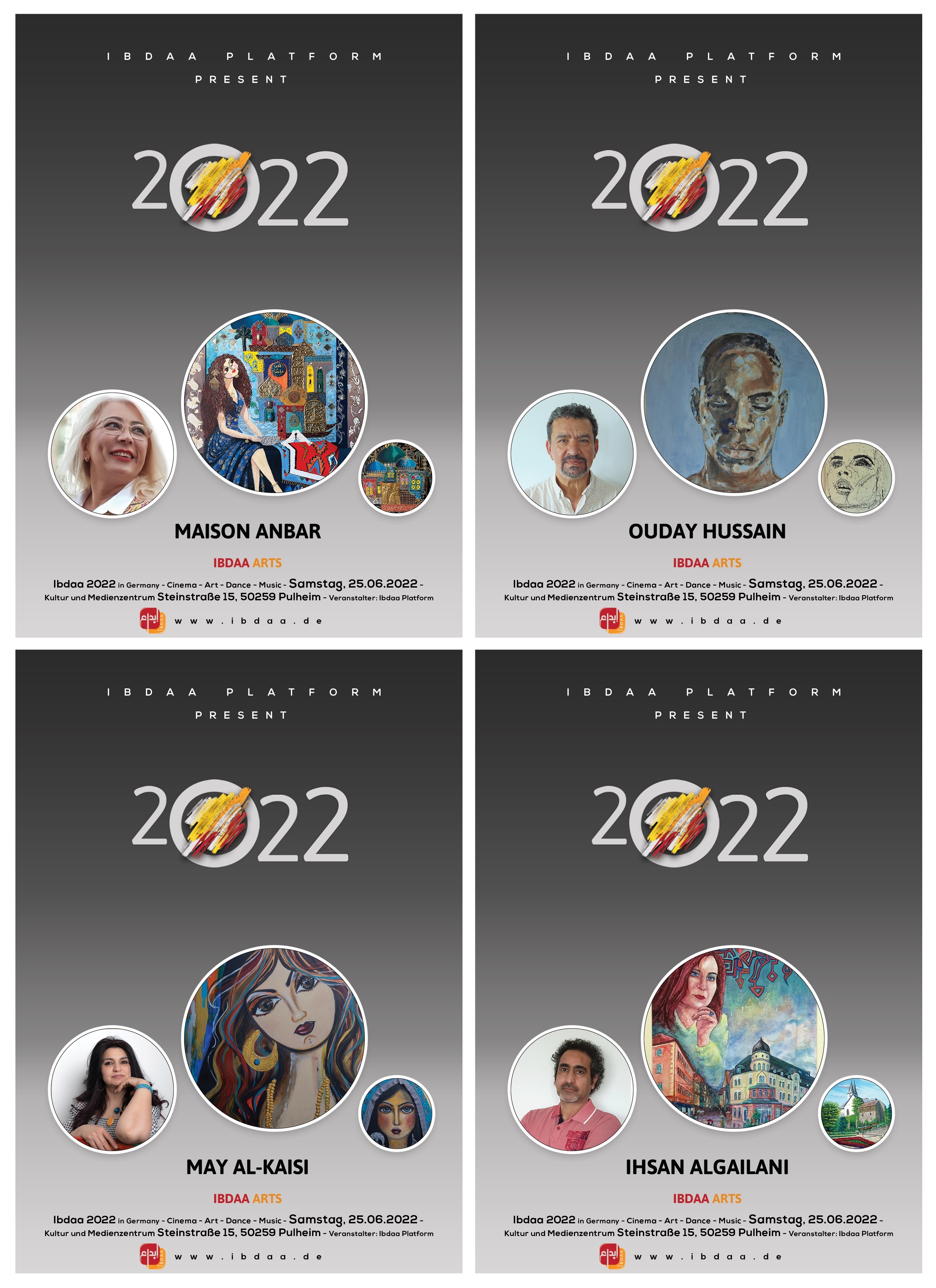 Ibdaa Artists - 5-8