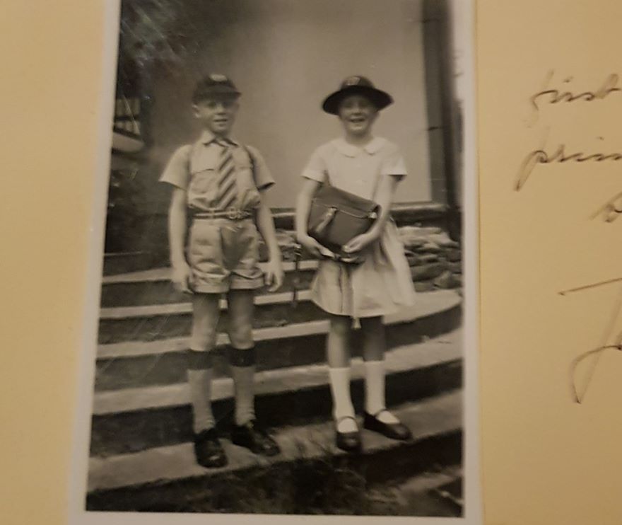 1ST DAY PRIM SCH...JAN 1966