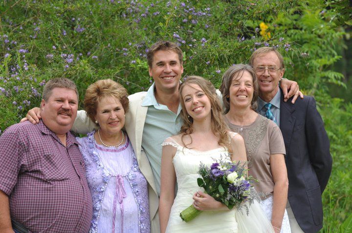 VAN HUYSTEENS AT A DAUGHTER'S WEDDING