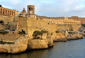 ON THESE VERY ROCKS...GREAT DAY...VALLETTA,MALTA