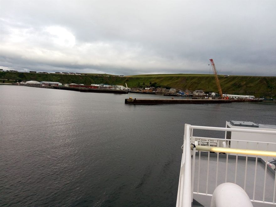 LEAVING SCRABSTER NR THURSO FOR ORKNEY