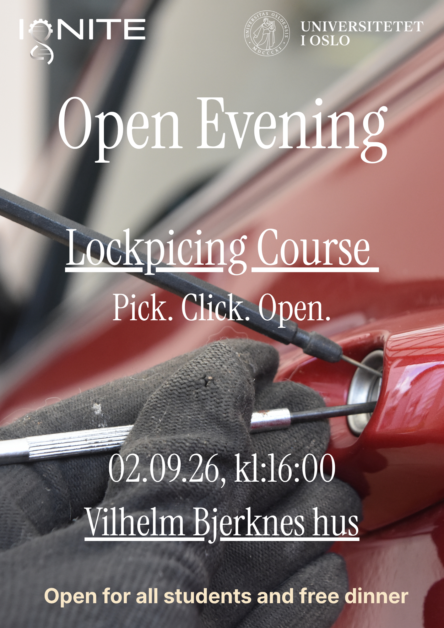 Open Evening lock