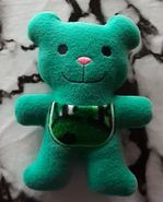 stor broderet bamse