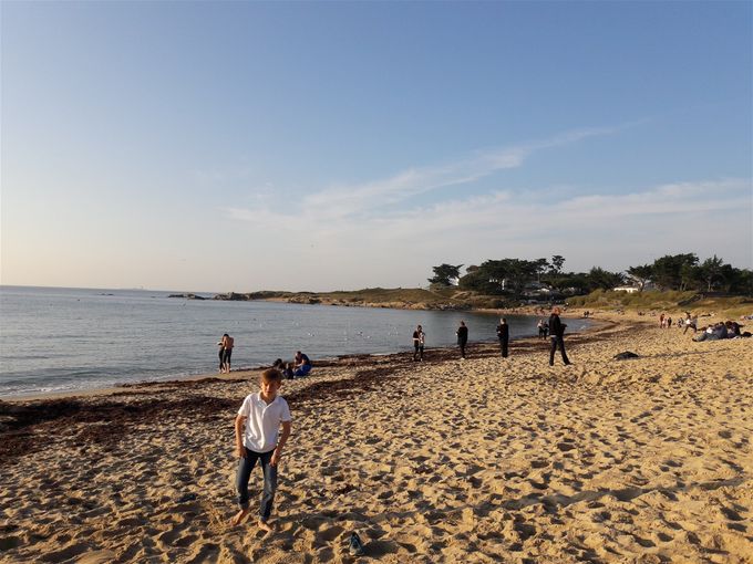 plage des lutins en hiver