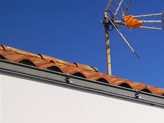 terrasse 40m² cloturé