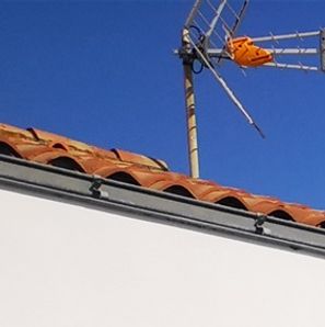 terrasse 40m² cloturé