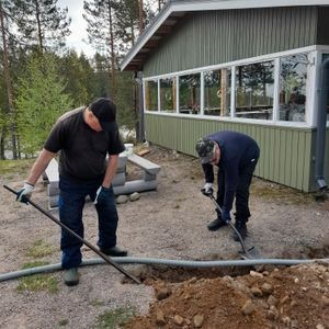 Vesiputki piti piilottaa.
