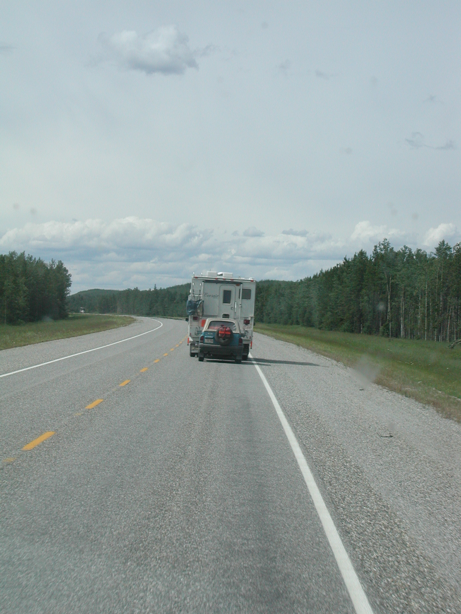 Autocamper med bil