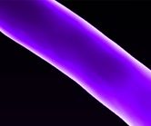 Illustration of a nerve cell on a colored background with light effect
