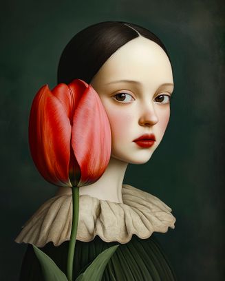Tulip Portrait I