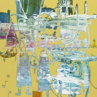 Scenario, 100 x 100 cm